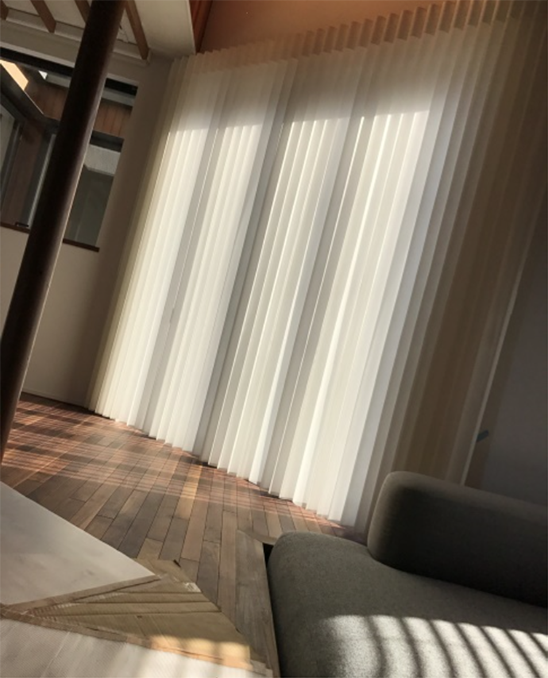 個人邸オーダーカーテン施工事例千葉県H邸