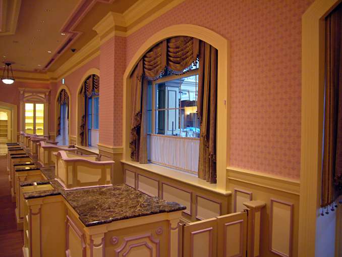 おしゃれなオーダーカーテン商用施設施工事例